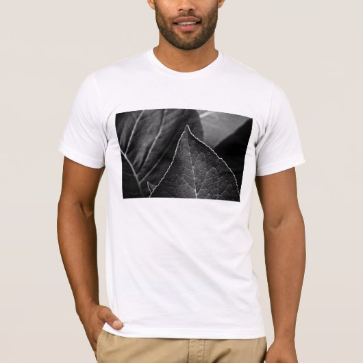 bladeren zijn t-shirt (Voorkant)