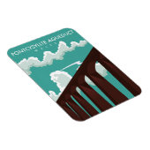 Bladerfoot Viaduct Scotland reisposter Magnet Magneet (Rechterzijde)