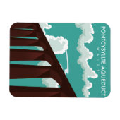 Bladerfoot Viaduct Scotland reisposter Magnet Magneet (Horizontaal)