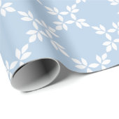 Bladerig rooster in leisteen cadeaupapier (Rol Hoek)