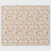 Bladerige Elegantie: Inpakpapier van ZazzleWrapMag (Vlak)