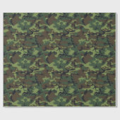 Bladerige Elegantie: Inpakpapier van ZazzleWrapMag (Vlak)