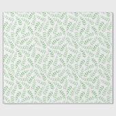 Bladerige Elegantie: Inpakpapier van ZazzleWrapMag (Vlak)