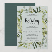 BLADERIGE FRAME GROEN GRIJS BEDRIJF JULLIEFEEST KAART (Voorkant / Achterkant)