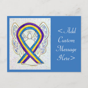 Bladerkanker Briefkaart Ribbon Angel