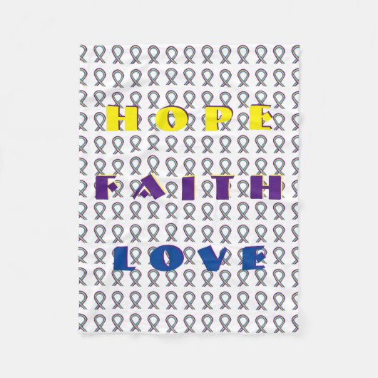 Bladerkanker - Koolstoftapers Fleece Deken (Voorkant)