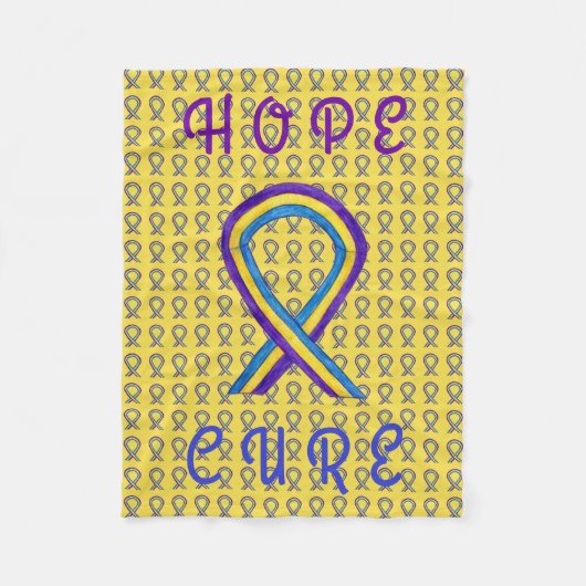 Bladerkanker - Lintstof-chemogebak Fleece Deken (Voorkant)