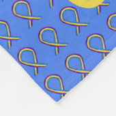 Bladerkanker - Lintstof-chemogebak Fleece Deken (Hoek)