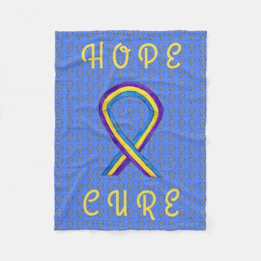 Bladerkanker - Lintstof-chemogebak Fleece Deken (Voorkant)