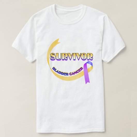 Bladerkanker Overlevende T-shirt (Design voorkant)