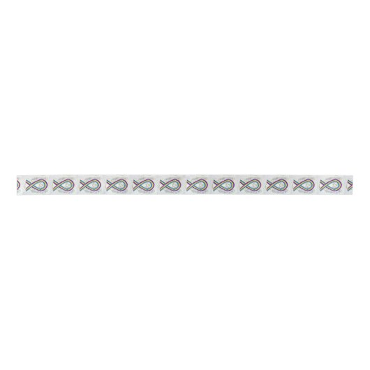 Bladerkanker - Ribbon Angel-lint Satijnen Lint (Voorkant)