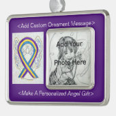 Bladerkanker - Ribbon Angel Ornament (Links)