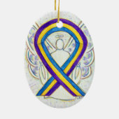 Bladerkanker - Ribbon Angel Ornament (Achterkant)