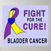 Bladerkanker: vechten voor de kure! poster (Voorkant)