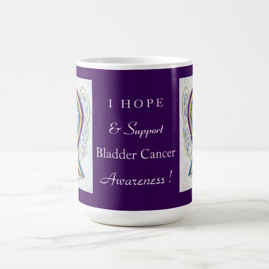 Bladerkankerbewustmakingskoffie Koffiemok (Center)