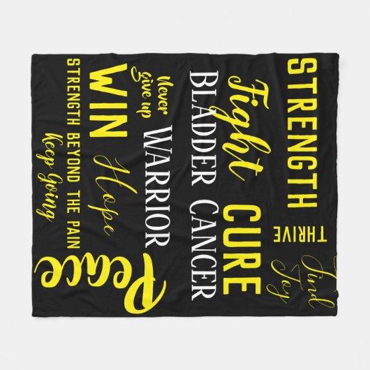 Bladerkankerdeken Fleece Deken (Voorkant (Horizontaal))