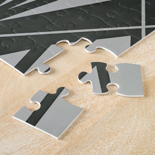 bladermeisje puzzel legpuzzel (Zijkant)