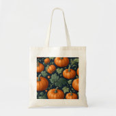 Bladerrijke Pompoen Patch Tote Bag (Voorkant)