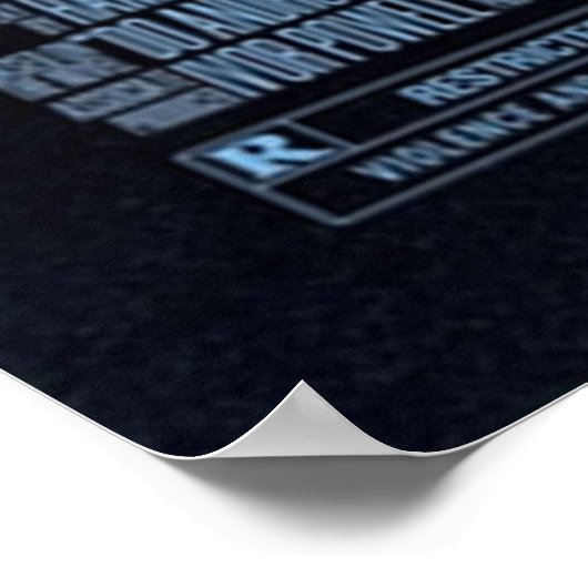 BladeRunner - Eindsnede Poster (Hoek)