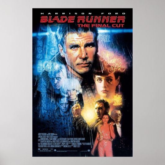 BladeRunner - Eindsnede Poster (Voorkant)