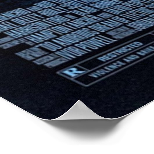 BladeRunner - Eindsnede Poster (Hoek)