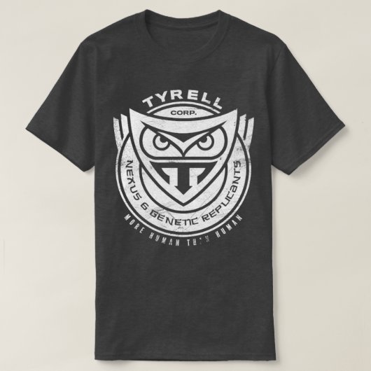Bladerunner Tyrell Corporation T-shirt (Design voorkant)