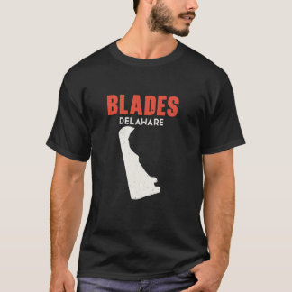 Blades Delaware USA State America Travel Delawarea T-shirt