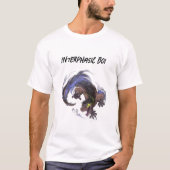 Blades van Janus Black Shuck Interfasische Boi T-s T-shirt (Voorkant)