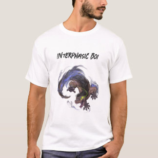 Blades van Janus Black Shuck Interfasische Boi T-s T-shirt