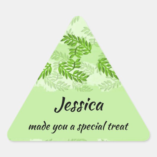  bladetjes voor zelfgemaakte kookgerei sticker (Voorkant)