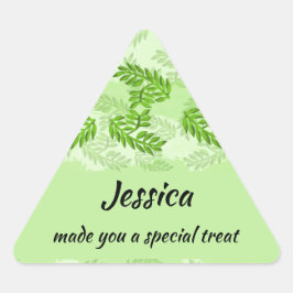 bladetjes voor zelfgemaakte kookgerei sticker