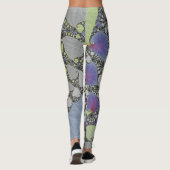 Bladfractals Leggings (Achterkant)