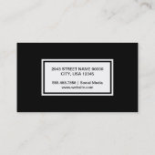 bladgoud | Deluxe Visitekaartje (Achterkant)