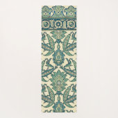 Bladgroen  Arabisch Botanisch Patroon Yogamat (Achterkant)