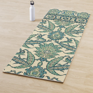 Bladgroen  Arabisch Botanisch Patroon Yogamat