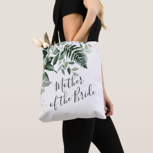 Bladgroen gebladerte geschenk voor de moeder van d tote bag