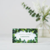 Bladgroen Tuinieren Huisplant Tuinbouw Visitekaartje (Staand voorkant)