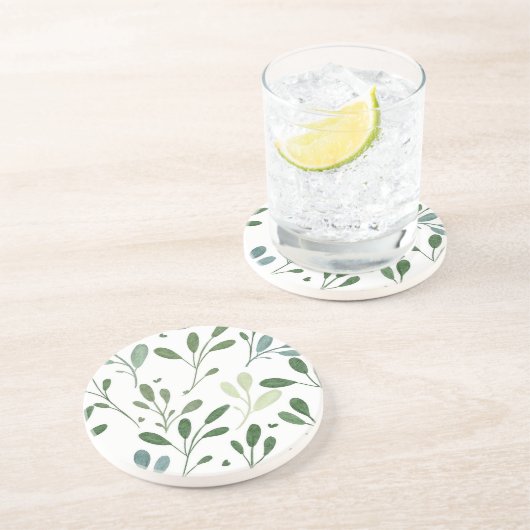 Bladgroene Onderzetters (Zijkant)