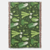 Bladgroenten Happy Garden Groenten Schattigee Groe Deken (Voorkant Verticaal)