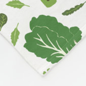 Bladgroenten Happy Garden Groenten Schattigee Groe Fleece Deken (Hoek)