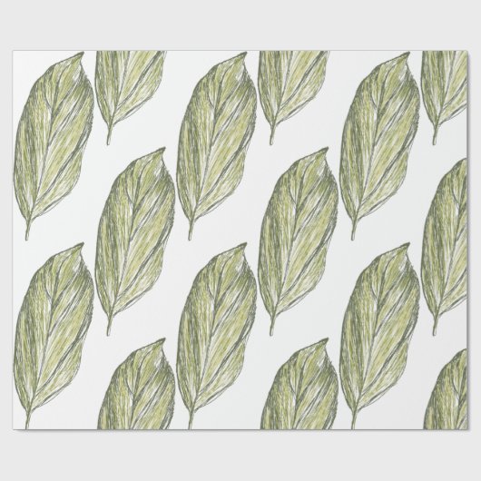 Bladhals Cadeaupapier (Vlak)