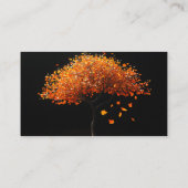 Bladharken en opruimen visitekaartje (Achterkant)