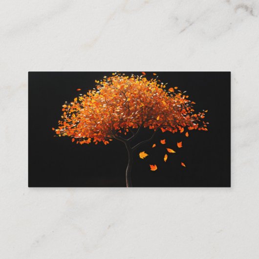 Bladharken en opruimen visitekaartje (Achterkant)