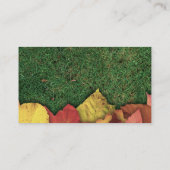 Bladharken en opruimen visitekaartje (Achterkant)