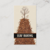 bladharken visitekaartje (Voorkant)