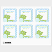 Bladkikkerplein voor Stickers (6 groot) (Vel)