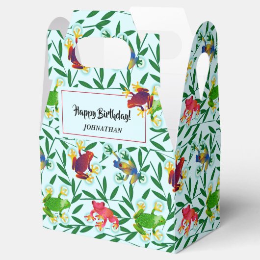 Bladkikkervispartij Bedankdoosjes (Geopend)