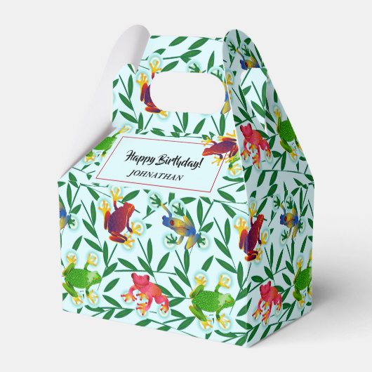 Bladkikkervispartij Bedankdoosjes (Voorkant Zijde)