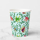 Bladkikkervispartij Papieren Bekers (Achterkant)