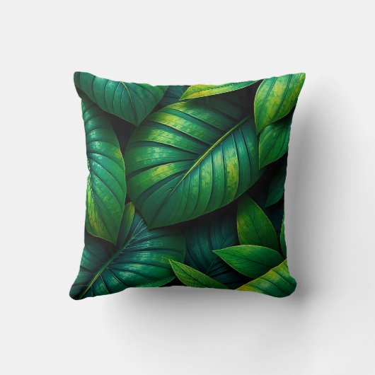 bladkussen kussen (Achterkant)